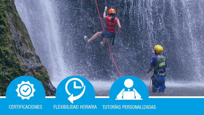 Monitor deportivo de escalada y deportes de aventura*