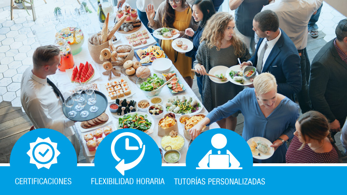 Aprovisionamiento y montaje para servicios de catering
