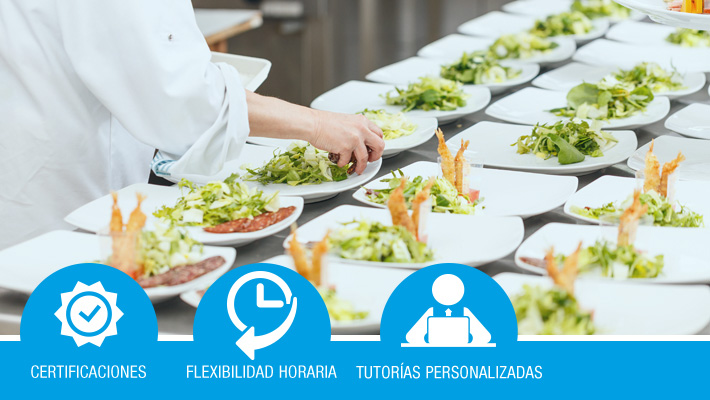 Aprovisionamiento y montaje en servicios de catering