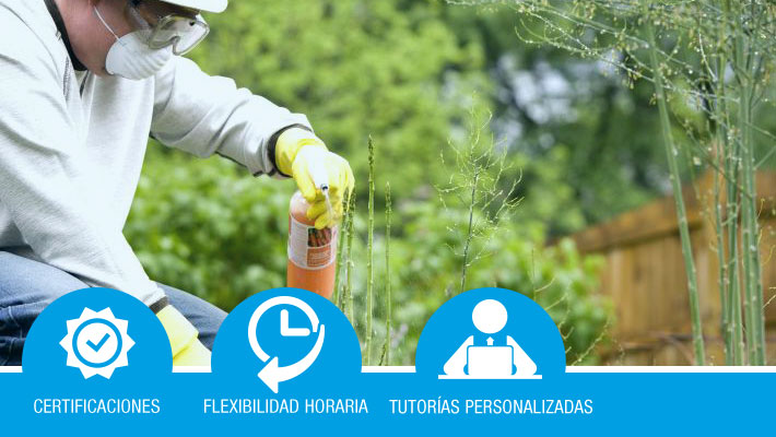 Aplicación de métodos de control fitosanitarios en plantas, suelo e instalaciones